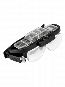 Лупа очки налобная увеличительная с подсветкой Орбита OT-INL68